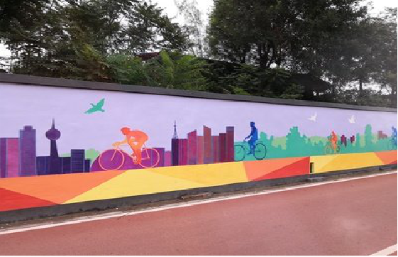 淮安墙体彩绘-围墙