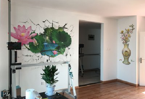 淮安墙体彩绘相比墙纸的优势。