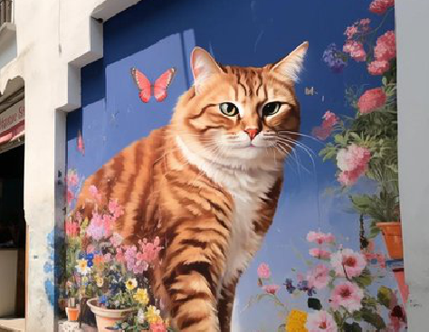 淮安自己绘制有个性的手绘墙