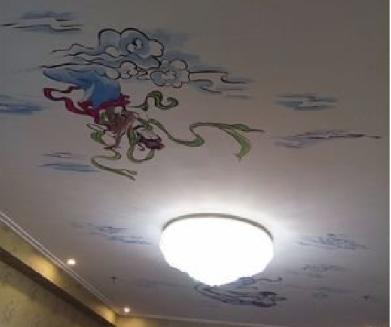 淮安如何快速绘制天花板上的手绘墙？